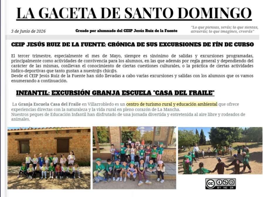 Nuevo numero de «La Gaceta de Santo Domingo»
