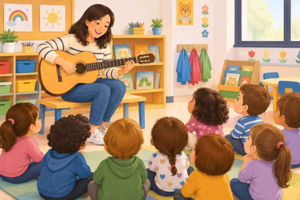 🧙‍♀️📚 ¡Una visita llena de cuentos, canciones y magia! 🎶✨